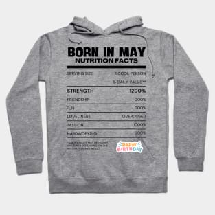 Born in may Hoodie